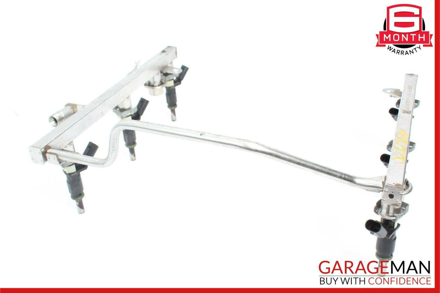 Mercedes W204 C250 C300 C350 R350 Fuel Injector Rail w/ Fuel Injectors OEM