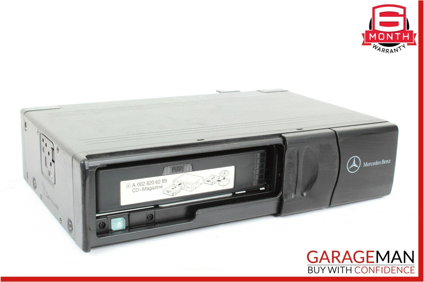98-05 Mercedes W163 ML320 6 Disc CD Changer Player w/ Magazine MC3111 OEM