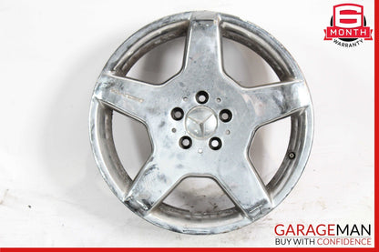00-06 Mercedes W220 S430 CL500 9 X R18 18" Rear Wheel Rim 2204013702 OEM