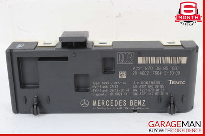 07-14 Mercedes W221 S400 CL550 Trunk Release Remote Open Close Module OEM