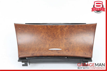 03-11 Mercedes W219 CLS550 E320 Center Ashtray Ash Tray Storage Wood OEM