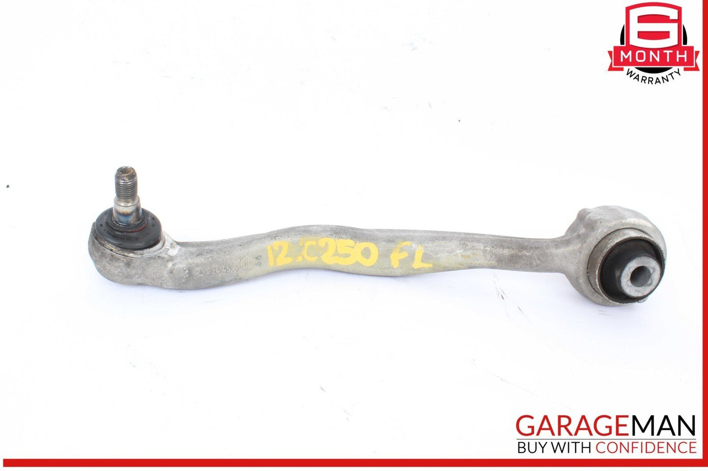 08-14 Mercedes W204 C250 C350 Front Left Side Curved Wishbone Control Arm OEM