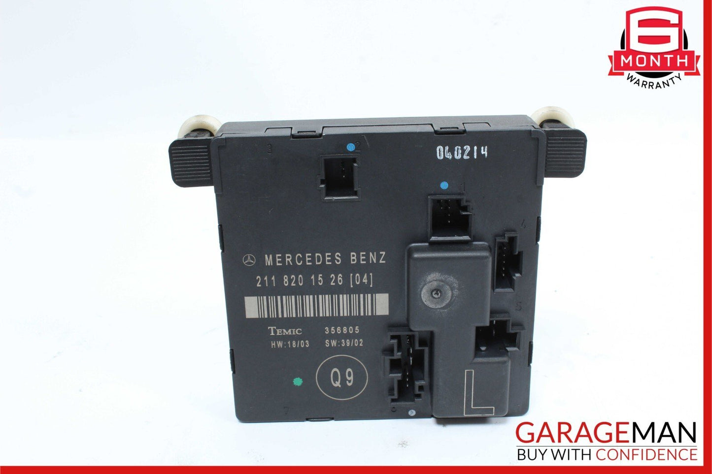 03-06 Mercedes W211 E320 E500 Rear Left Driver Side Door Control Module Unit
