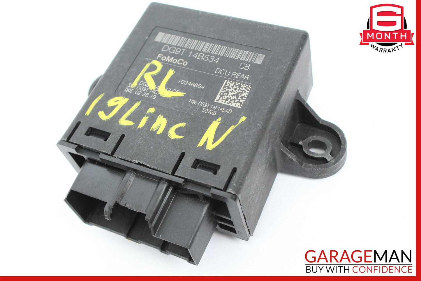 19-21 Lincoln Nautilus Rear Left Driver Side Door Control Module OEM