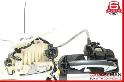 07-13 Mercedes W221 S550 Front Right Door Lock Actuator w/ Door Handle Flintgray
