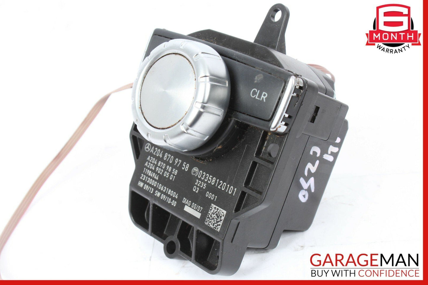 12-14 Mercedes C250 E550 Center Console Head Unit Controller Knob Multi Switch