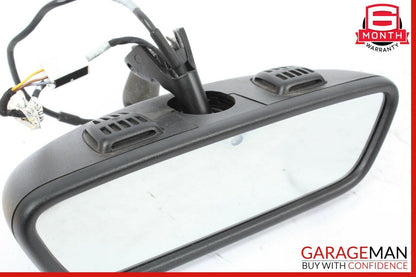 12-16 Mercedes R172 SLK350 Auto Dim Dimming Rear View Mirror Homelink Black OEM