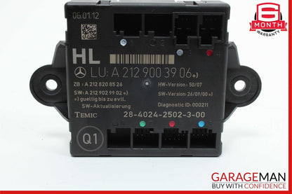 08-18 Mercedes W204 C250 C300 CLS550 E350 Rear Left Side Door Control Module