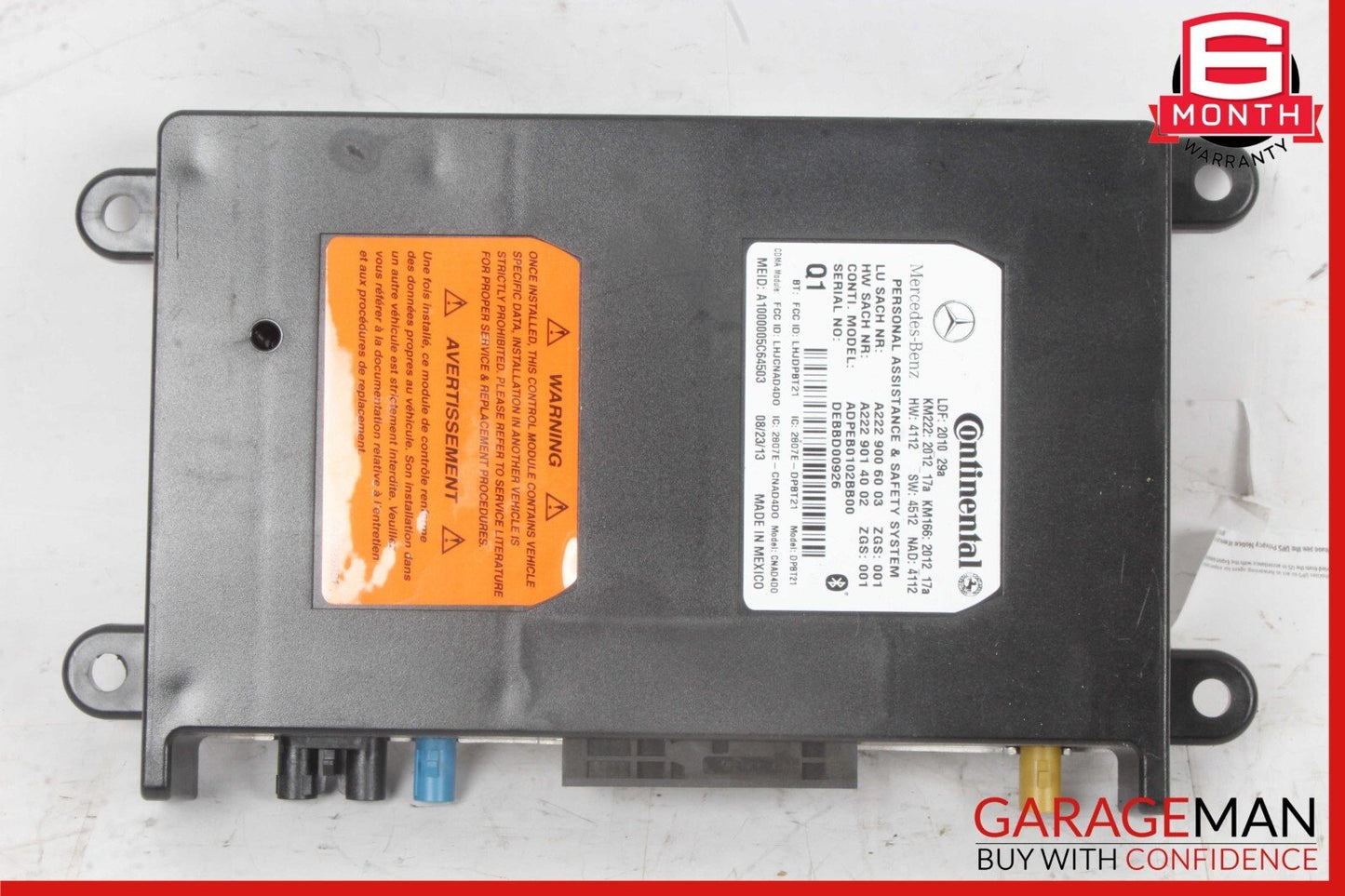 10-20 Mercedes W207 E350 C250 GLA250 SL400 Communication Control Module Unit OEM