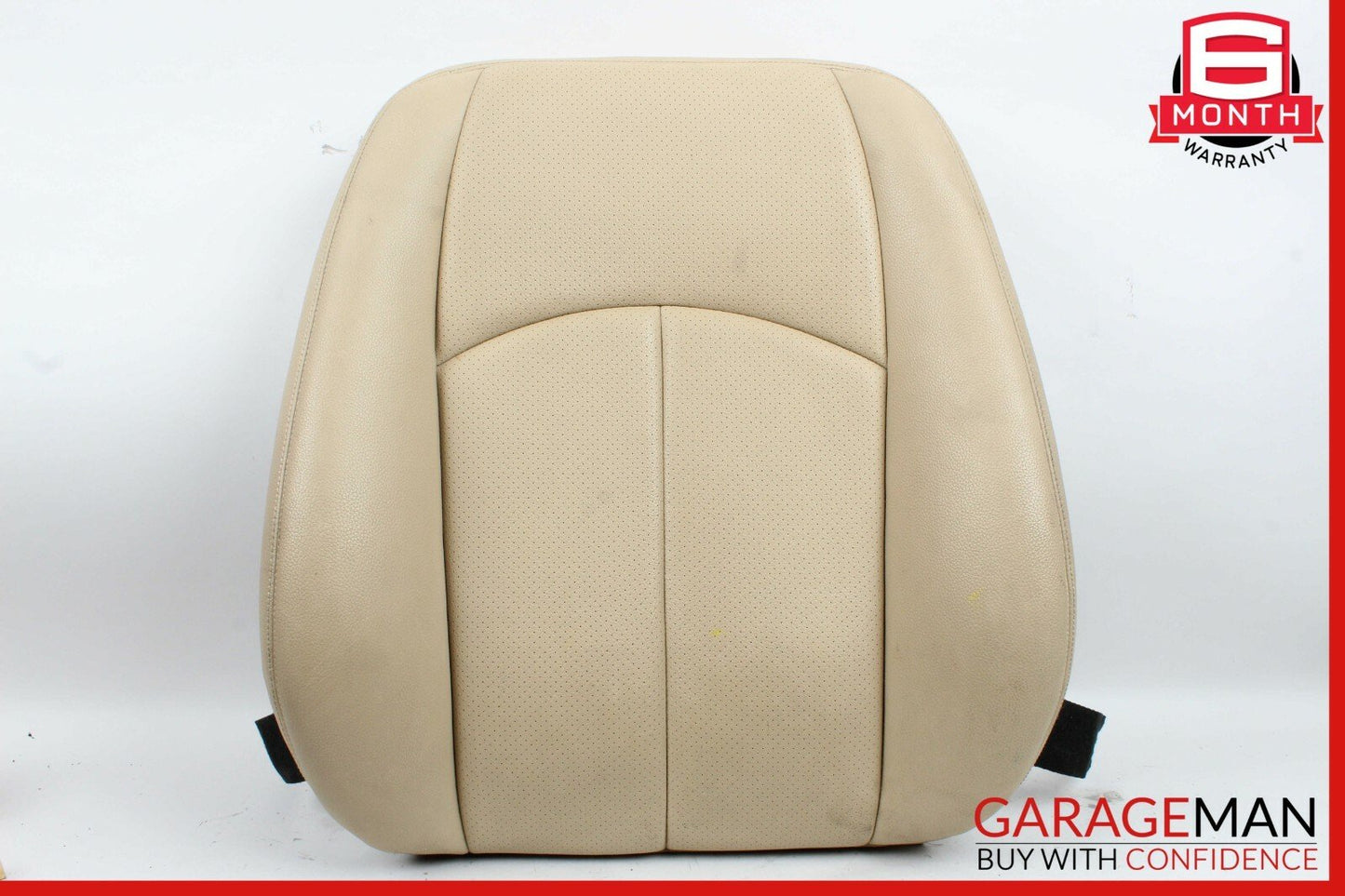 07-09 Mercedes W211 E350 E550 Front Right Side Top Upper Seat Cushion Beige OEM