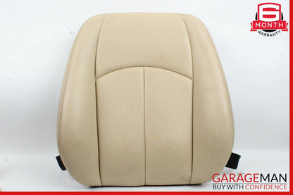 07-09 Mercedes W211 E350 E550 Front Right Side Top Upper Seat Cushion Beige OEM
