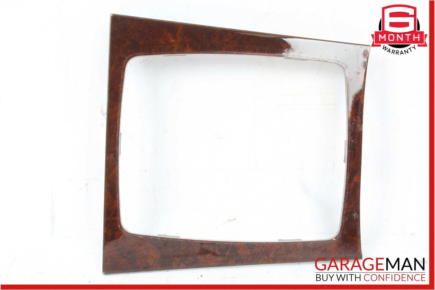 08-15 Mercedes W204 C300 C350 Center Console Shift Shifter Bezel Trim Wood OEM