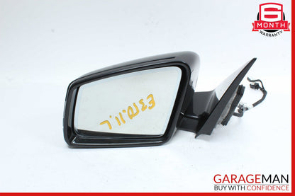 10-13 Mercedes W212 E350 Front Left Side Mirror Door Rear View OEM
