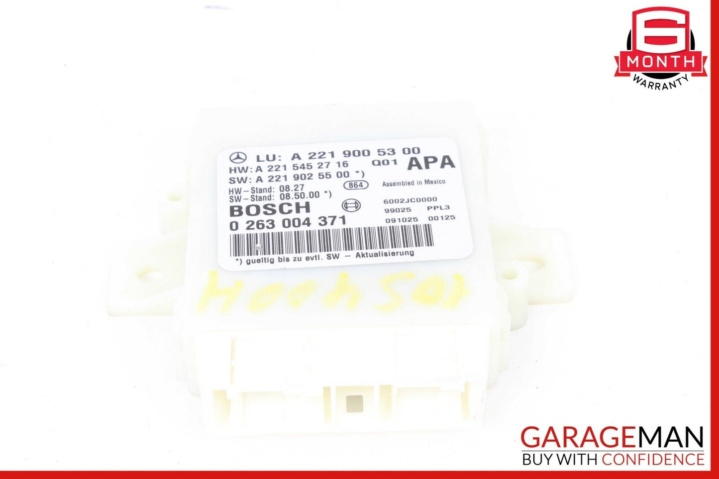 10-13 Mercedes W221 S400 S550 S63 AMG Rear Parktronic Control Module Unit Q01