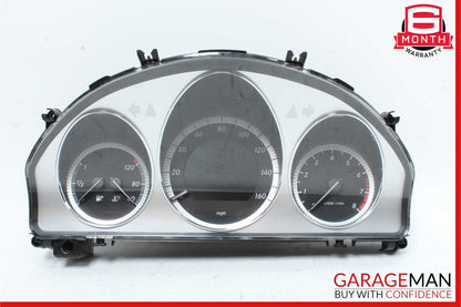 08-11 Mercedes W204 C300 C350 Speedometer Odometer Instrument Cluster Gauge OEM