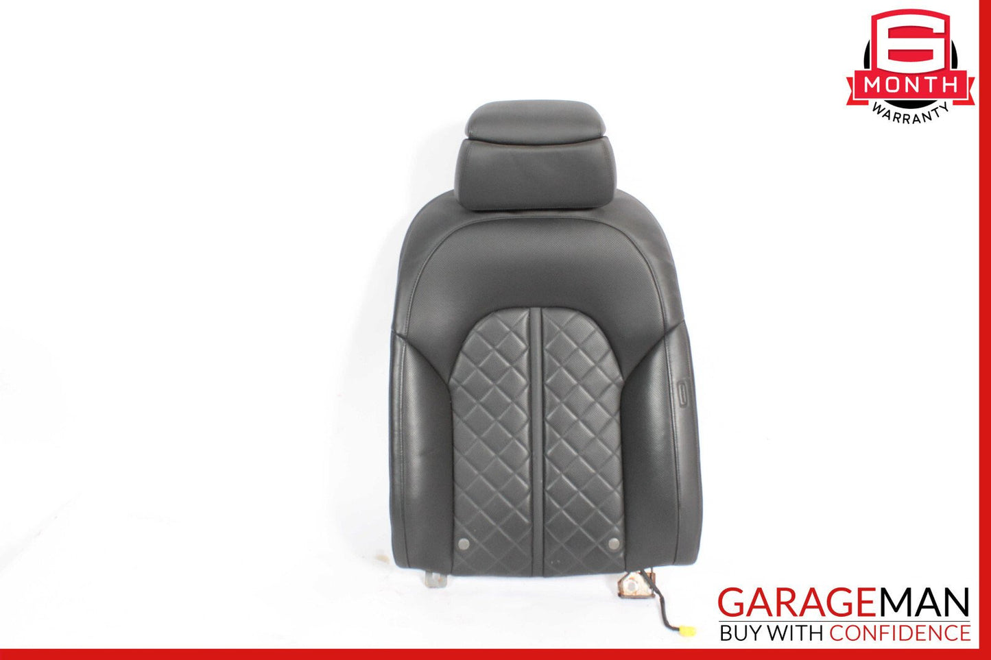 11-17 Audi A8 Rear Left Top Upper Seat Cushion OEM