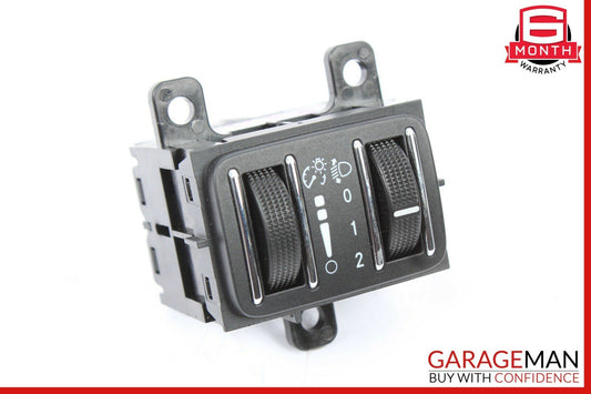 14-17 Maserati Ghibli Dash Headlight Ambient Light Switch Adjustment Control OEM