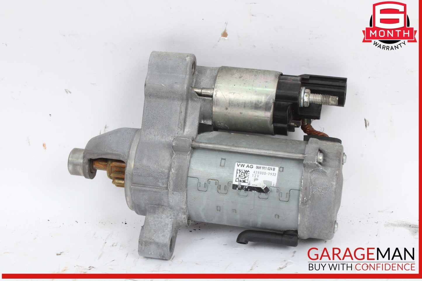 13-17 Audi Q5 Engine Starter Motor Denso 06H911024B OEM