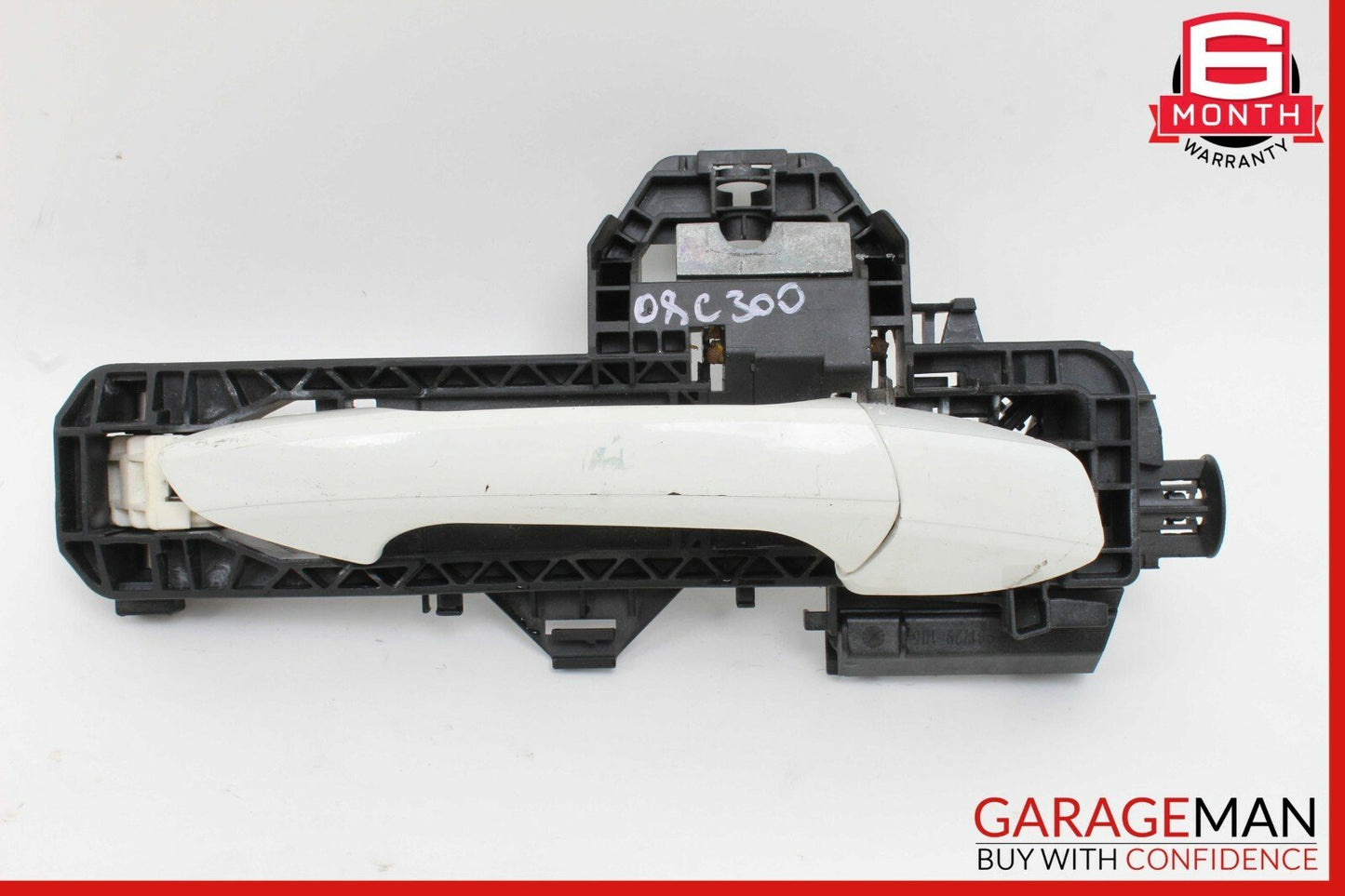 08-11 Mercedes W204 C250 C300 Rear Right Side Exterior Door Handle White OEM