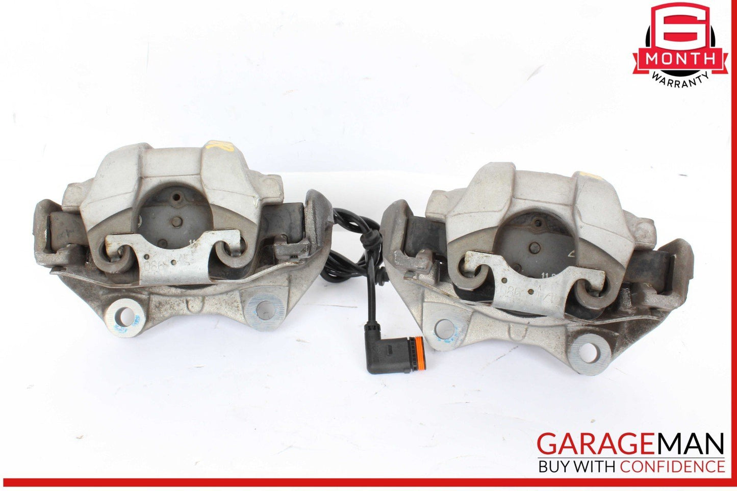 10-18 Mercedes W212 E350 Rear Left & Right Side Brake Caliper Calipers Set OEM