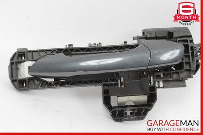 08-14 Mercedes W204 C250 Rear Left Driver Side Exterior Door Handle Gray OEM