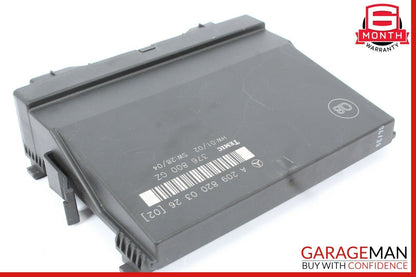 03-09 Mercedes W209 CLK500 CLK55 AMG Rear Temic Control Module 2098200326
