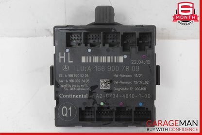 12-19 Mercedes X166 GL450 GLA250 ML400 Rear Left Side Door Control Module OEM