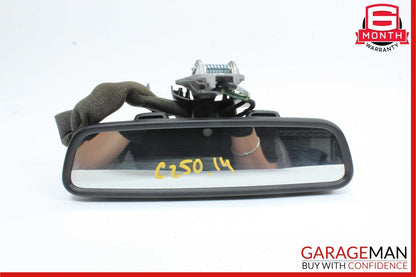10-16 Mercedes W212 E350 E400 C300 C250 Interior Rear View Mirror Assembly Black