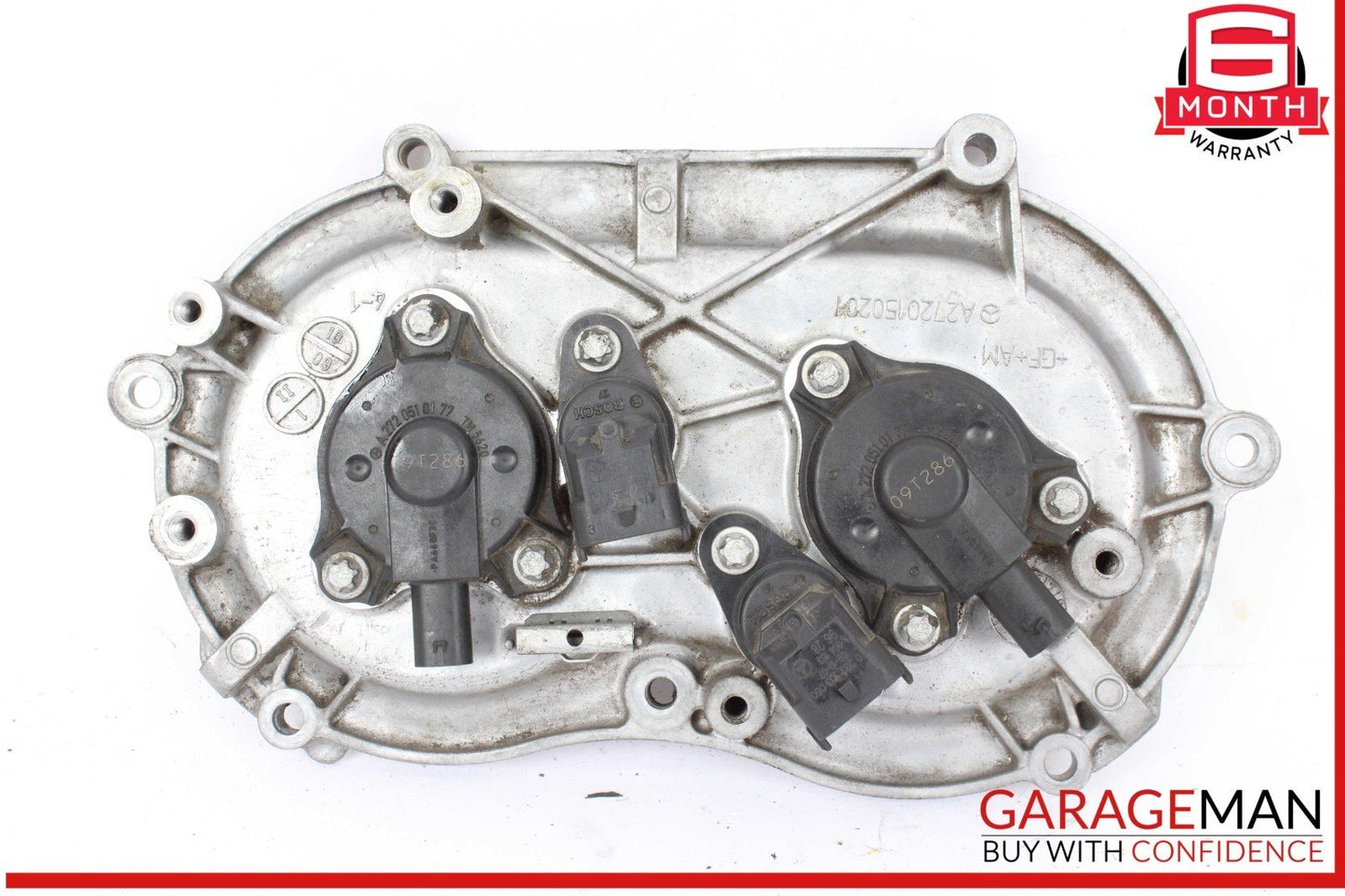 05-13 Mercedes W204 C300 E550 Front Left Side Engine Timing Chain Cover Plate