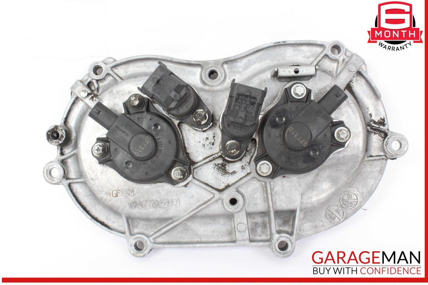 05-13 Mercedes W211 E350 ML350 Front Right Engine Timing Chain Cover Plate OEM