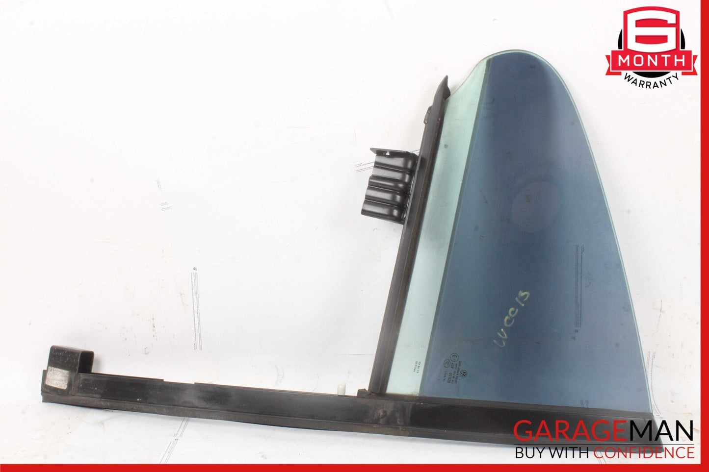 09-17 Volkswagen CC Rear Right Passenger Side Door Quarter Window Glass OEM
