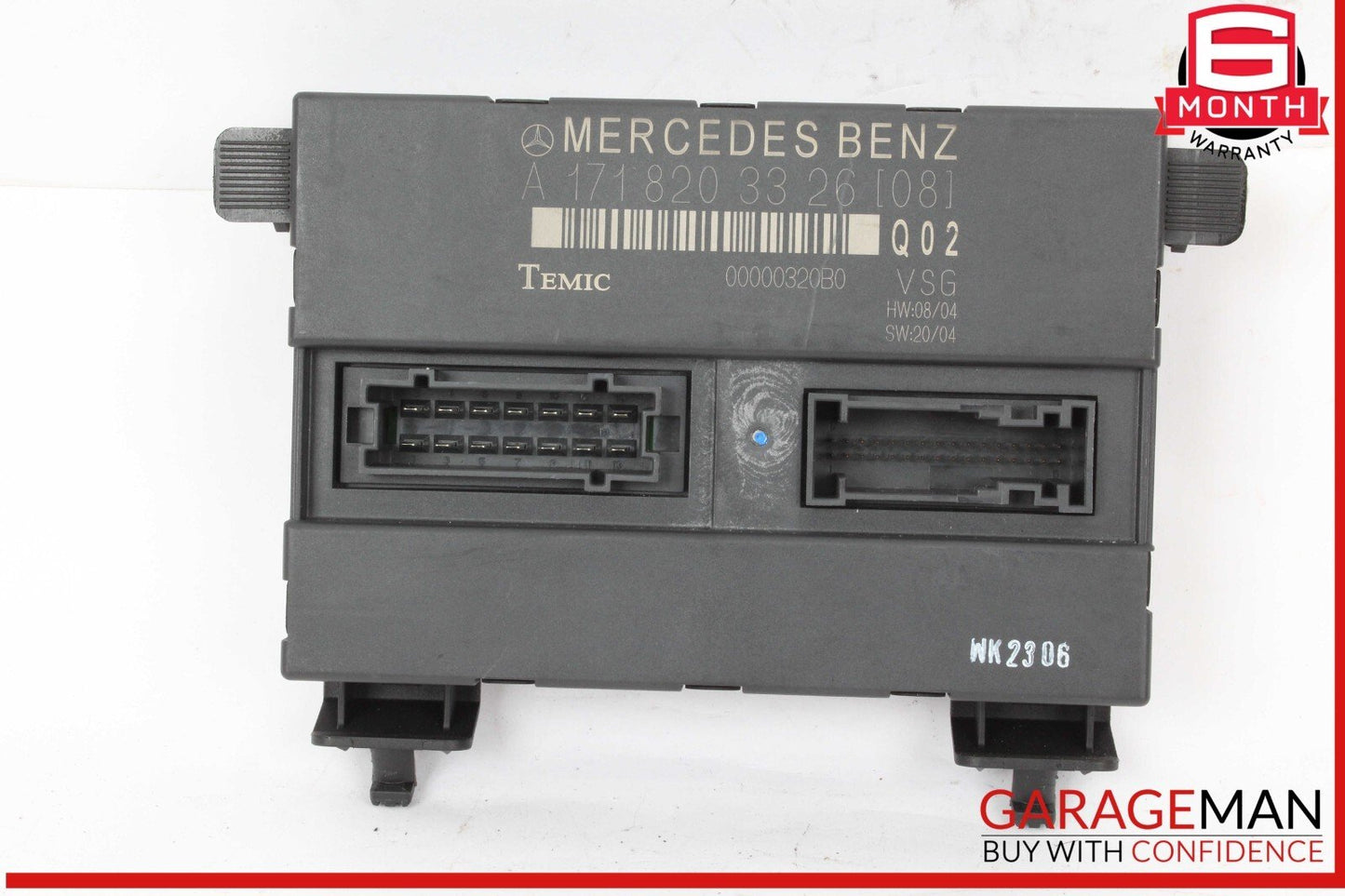 05-11 Mercedes R171 SLK350 SLK280 Convertible Top Roof Control Module Unit OEM