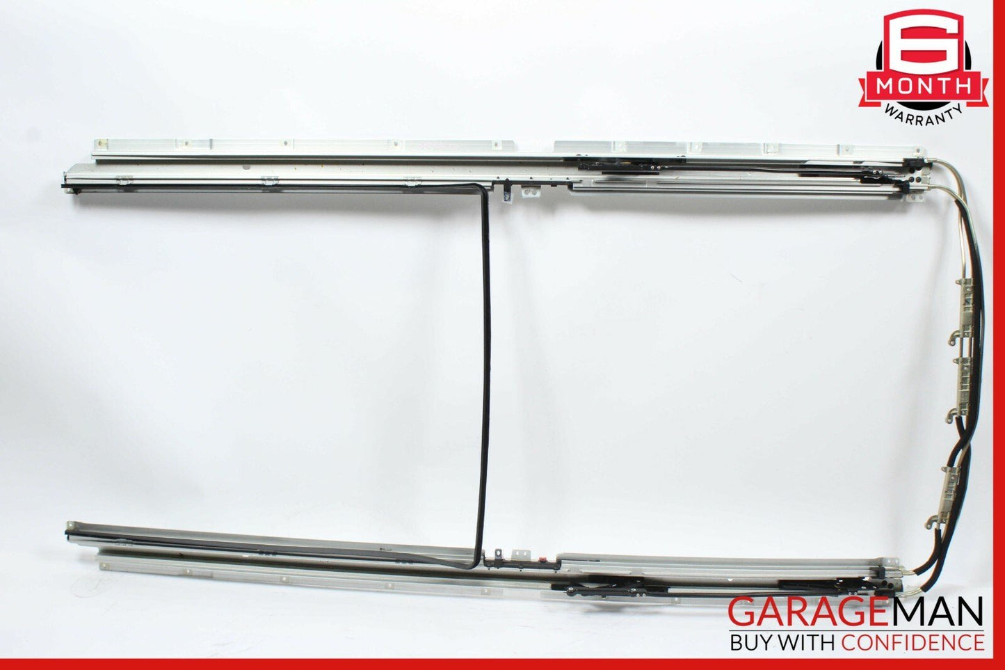 06-12 Mercedes R320 R350 R500 Panoramic Pano Sunroof Rail Track Frame Assembly