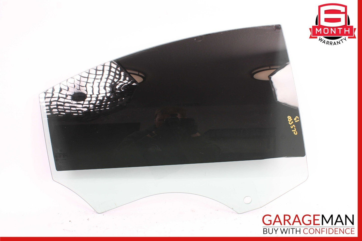 12-18 Mercedes W218 CLS550 CLS500 CLS63 Rear Left Side Door Window Glass OEM