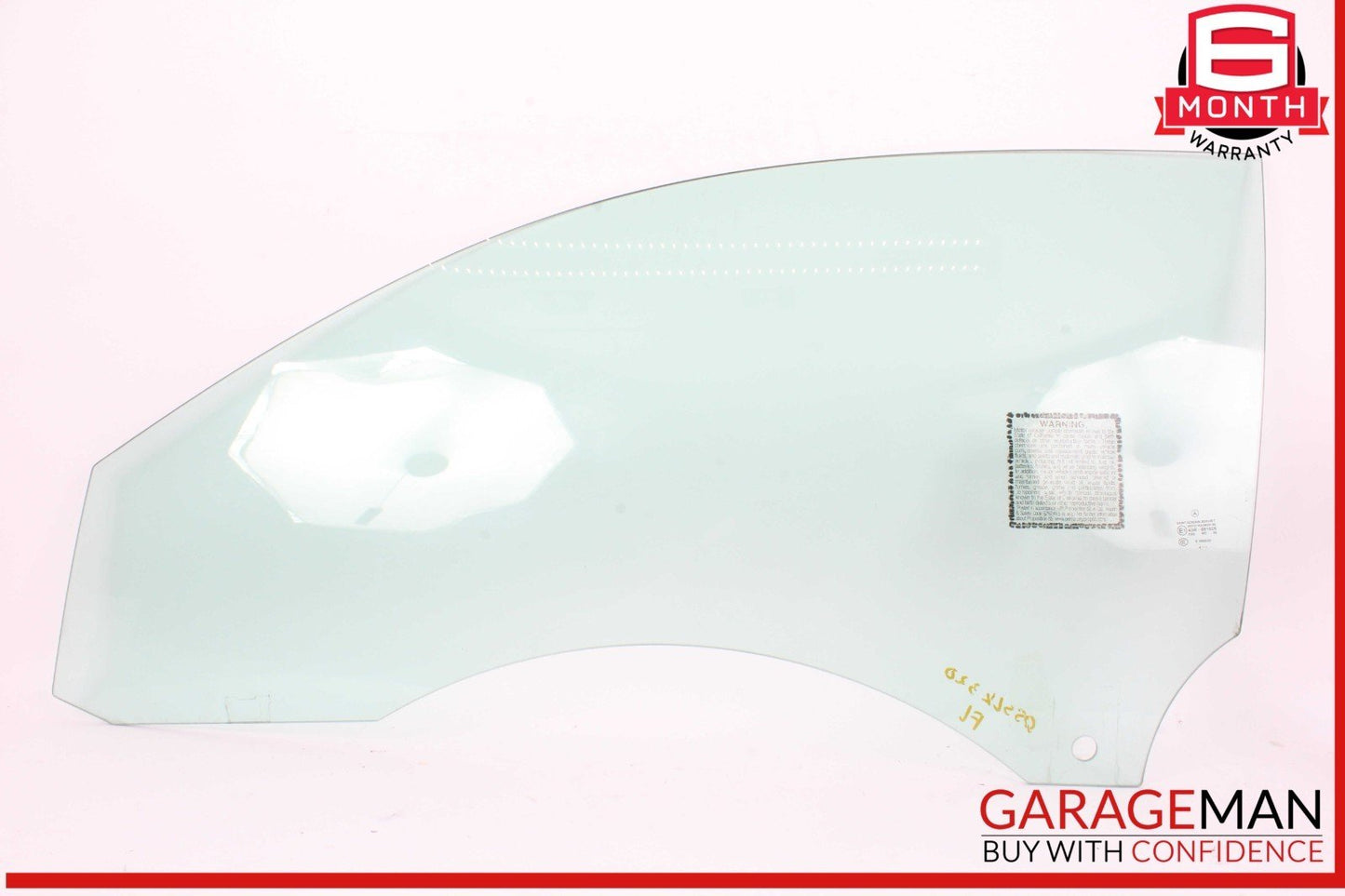 03-09 Mercedes W209 CLK350 CLK550 Front Left Driver Side Door Window Glass OEM