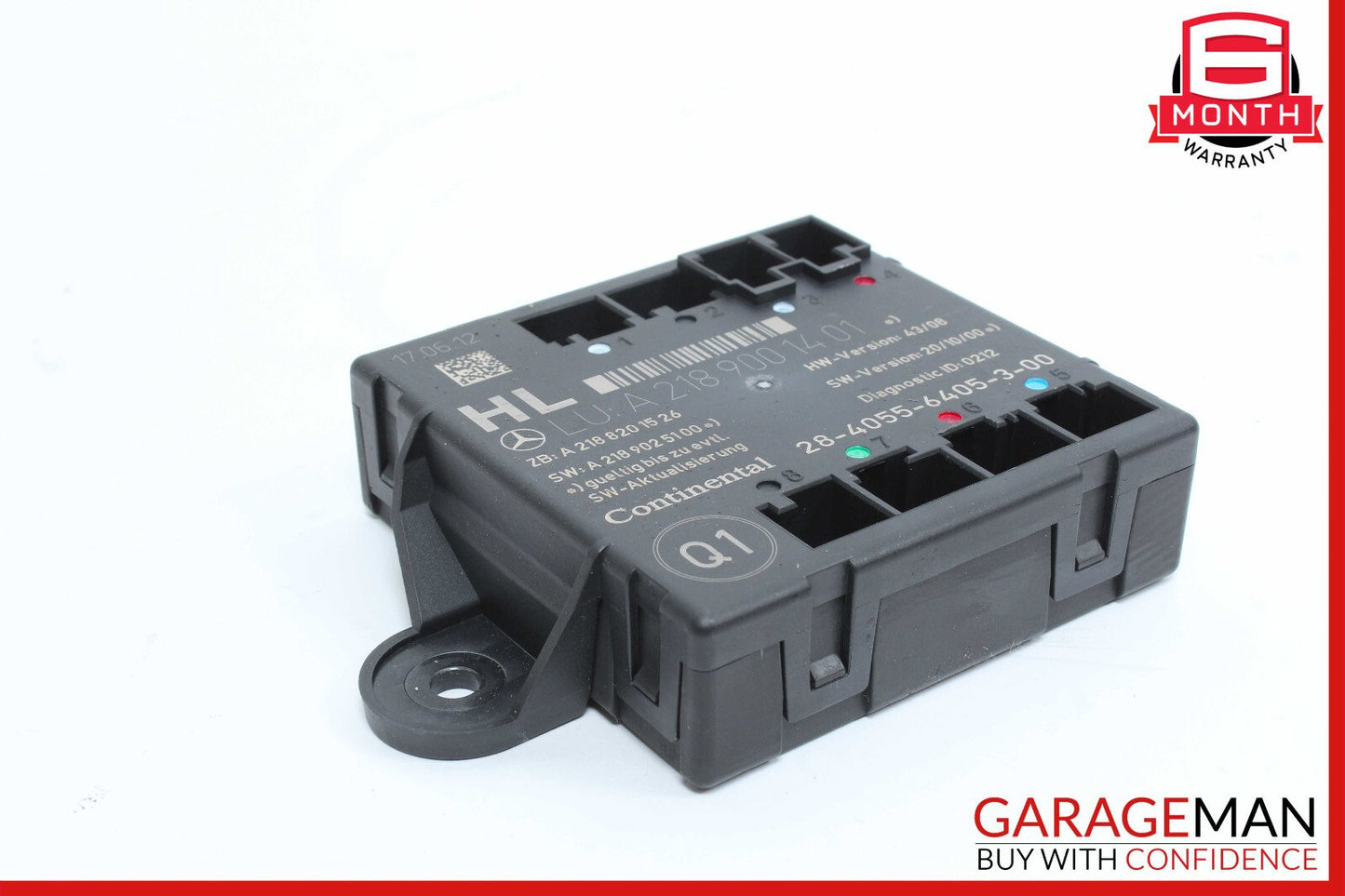 08-18 Mercedes W212 E350 CLS550 C300 Rear Left Side Door Control Module OEM