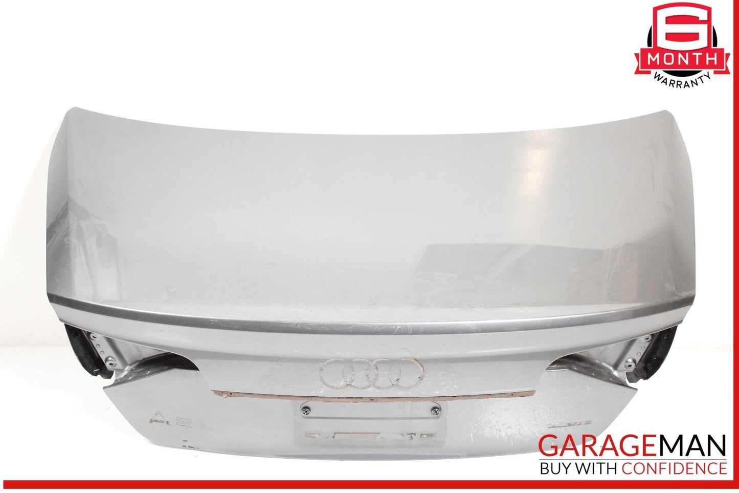 15-18 Audi A8 Quattro S8 Rear Trunk Lid Hatch Tailgate Deck Shell Gray OEM