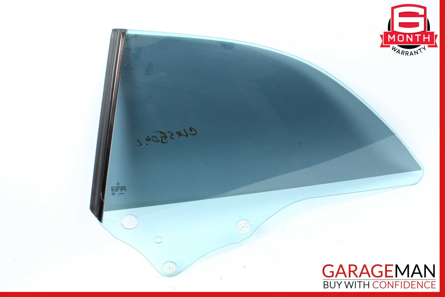 03-09 Mercedes W209 CLK55 CLK500 Rear Left Side Door Window Glass OEM