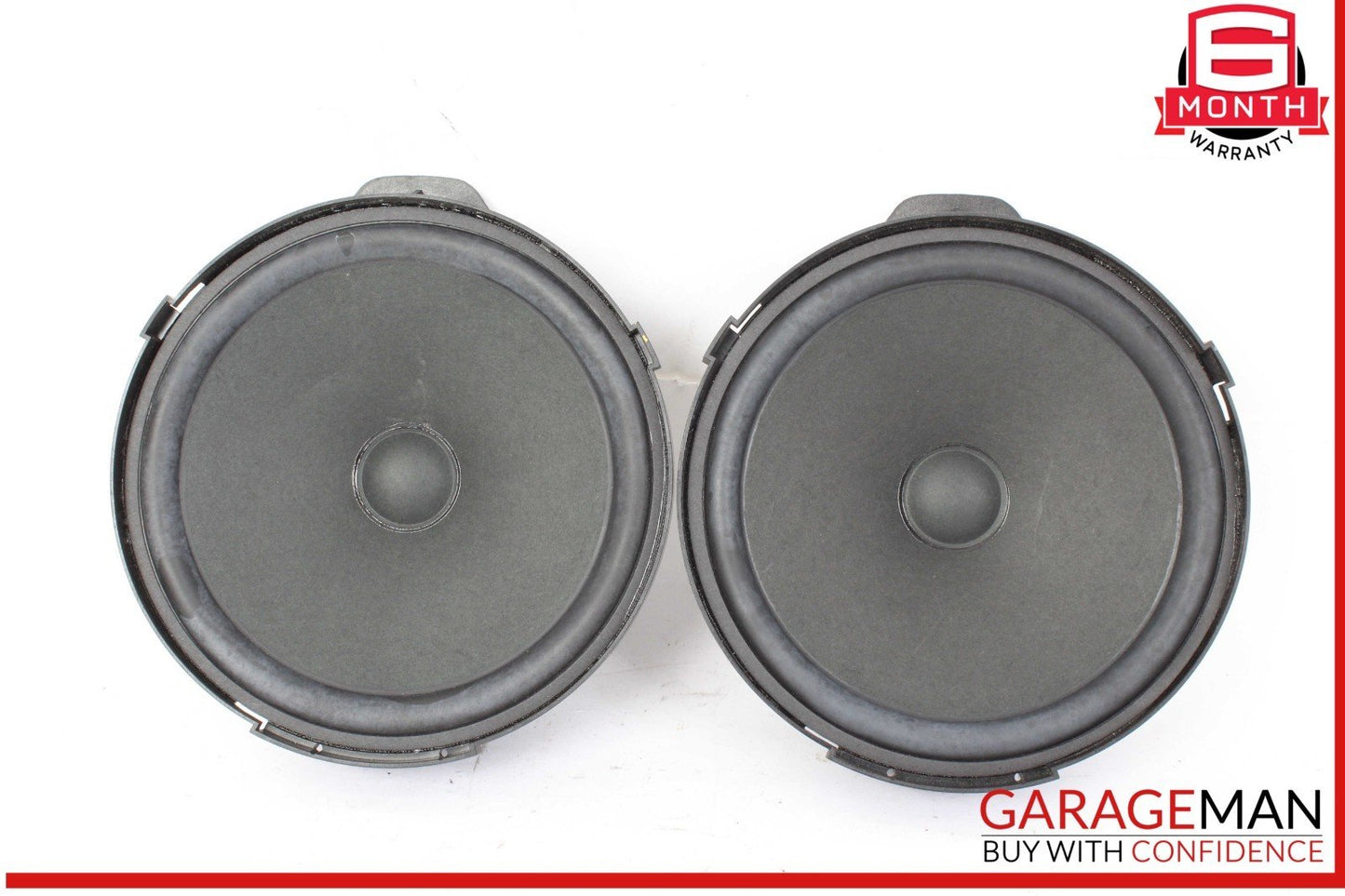 08-14 Mercedes W204 C250 C300 Rear Right & Left Side Door Sound Speakers Set OEM
