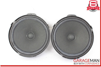 08-14 Mercedes W204 C250 C300 Rear Right & Left Side Door Sound Speakers Set OEM