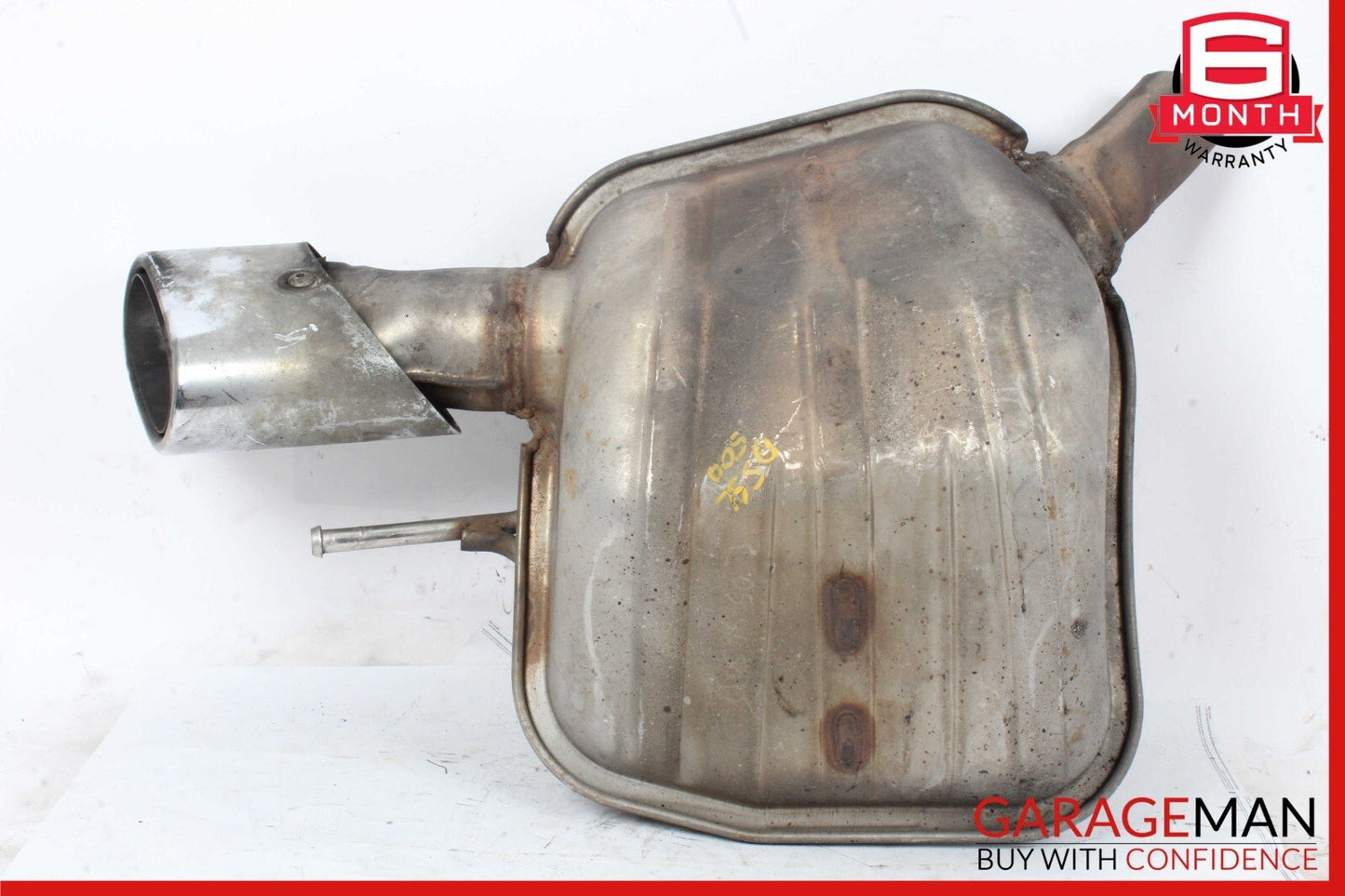 03-08 Mercedes R230 SL500 SL600 Rear Left Exhaust Mufflers Muffler Tip OEM