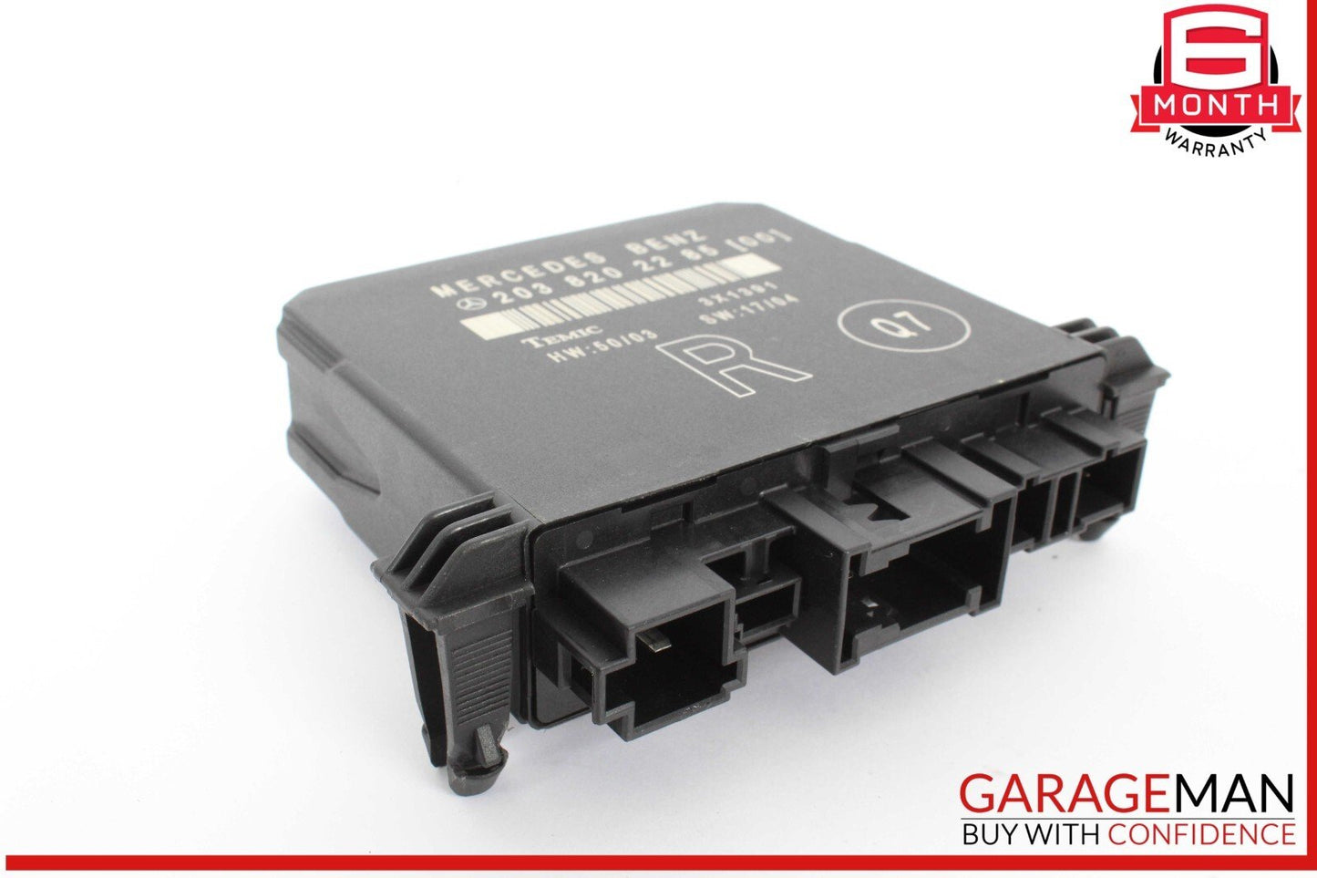 01-07 Mercedes W203 C350 Sport Rear Right Side Door Control Module 2038202285