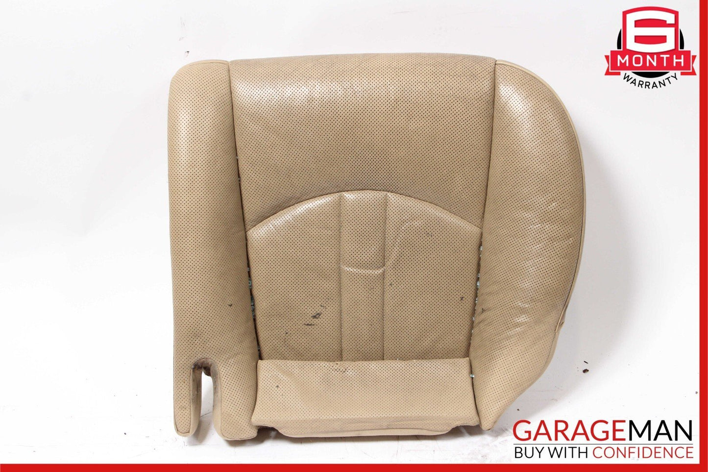 06-11 Mercedes W219 CLS500 Rear Right Side Lower Bottom Seat Cushion Brown