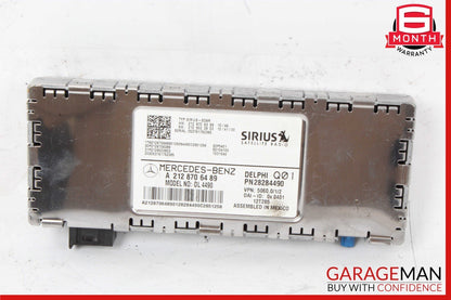 10-17 Mercedes W212 E350 E250 C300 Sirius Satellite Radio Receiver Module Unit
