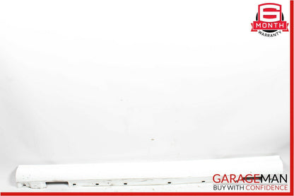 08-14 Mercedes W204 C250 AMG Sport Left Driver Side Skirt Rocker Panel White