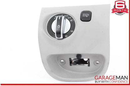 03-12 Mercedes R230 SL500 SL550 SL55 AMG Headlight Control Switch Assembly Gray