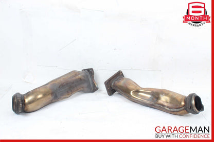 12-19 Mercedes X166 GL450 ML550 Front Right & Left Side Engine Exhaust Pipe Set