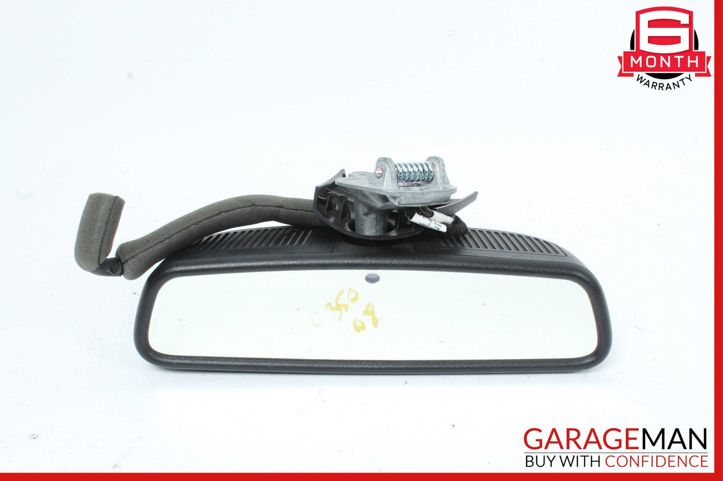 08-11 Mercedes W204 C350 C250 Interior Rear View Mirror Black OEM