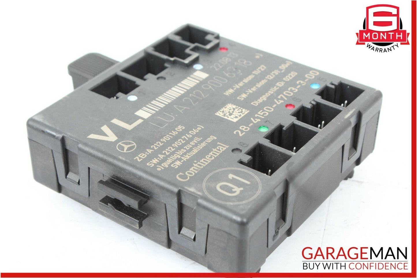 08-17 Mercedes E350 C300 Front Left Driver Side Door Control Module Unit