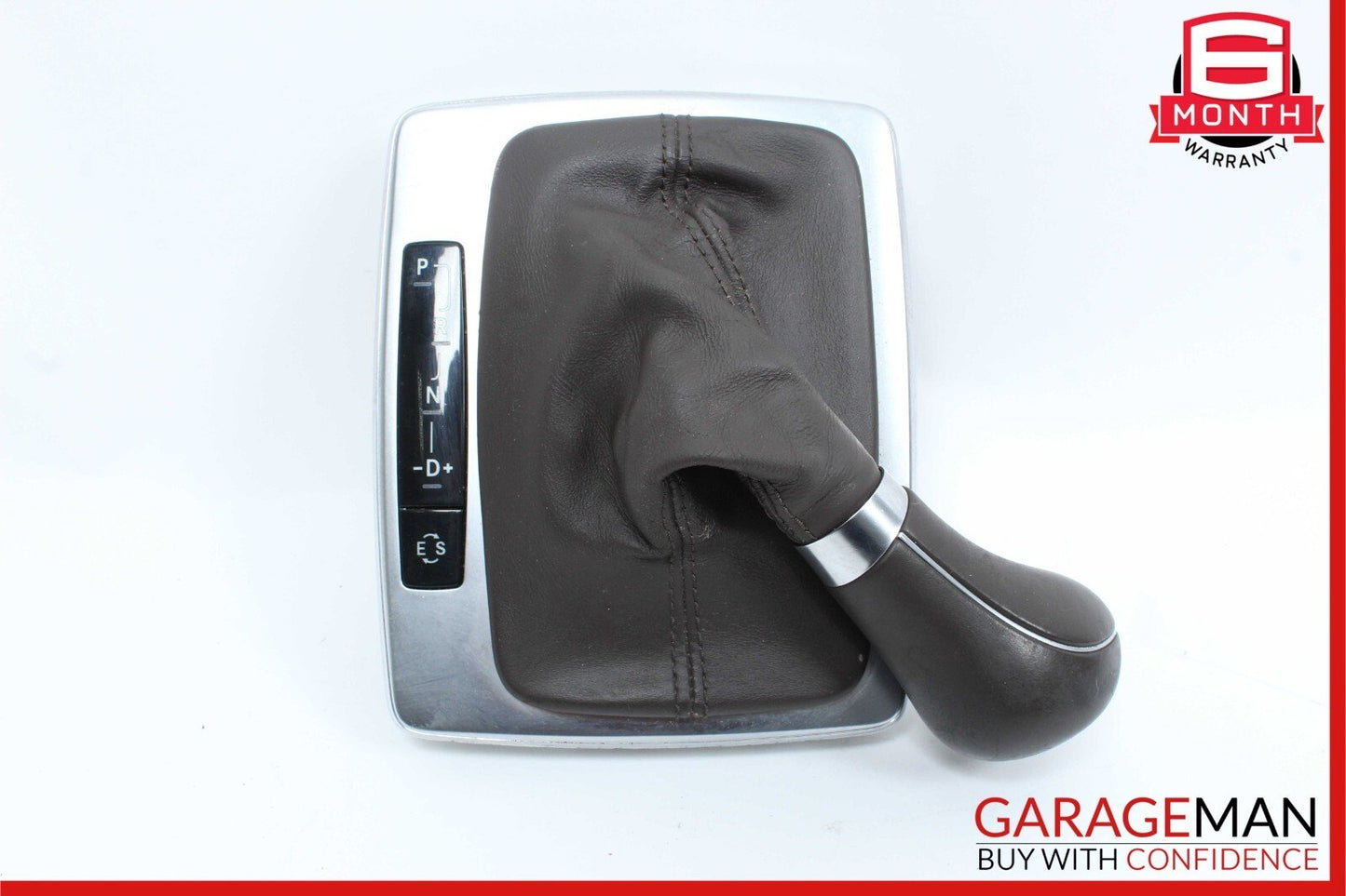12-14 Mercedes W204 C350 Gear Shift Selector Indicator Knob Boot Assembly OEM